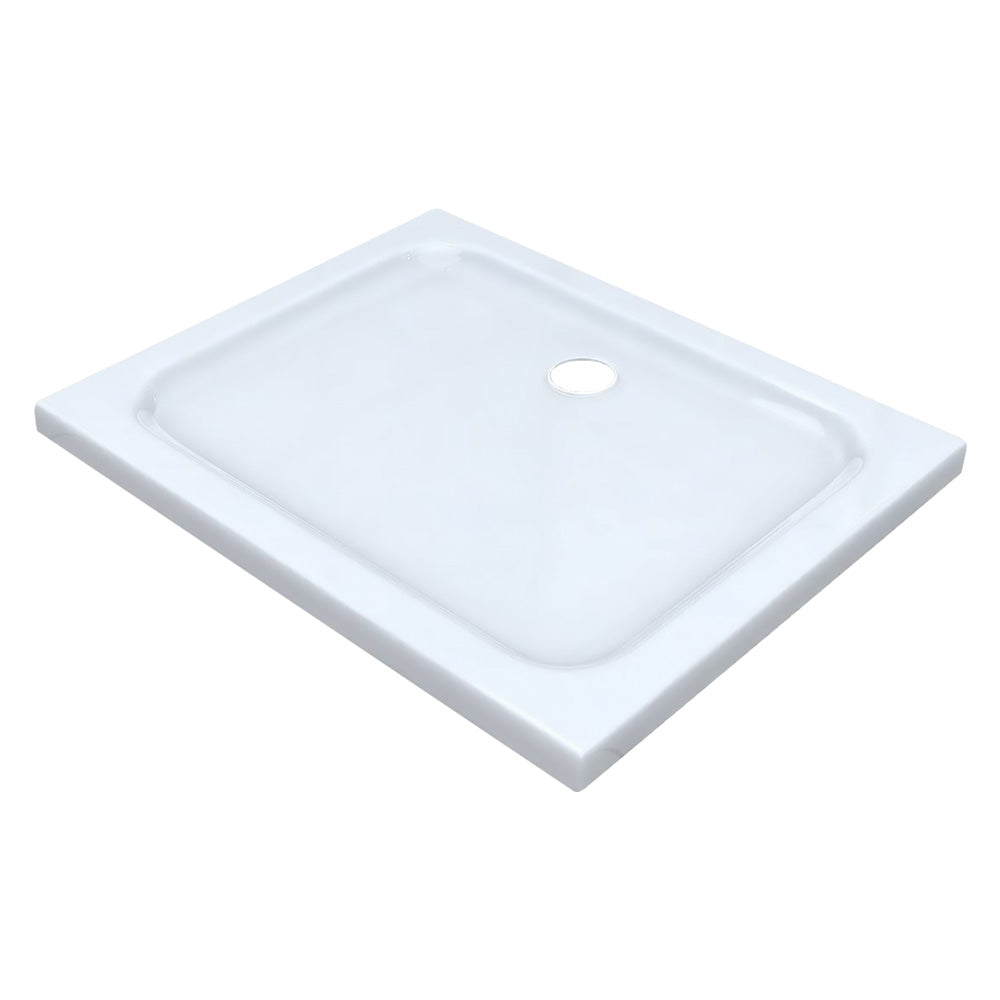 Piatto doccia basso profilo in acrilico bianco lucido 70x100 cm