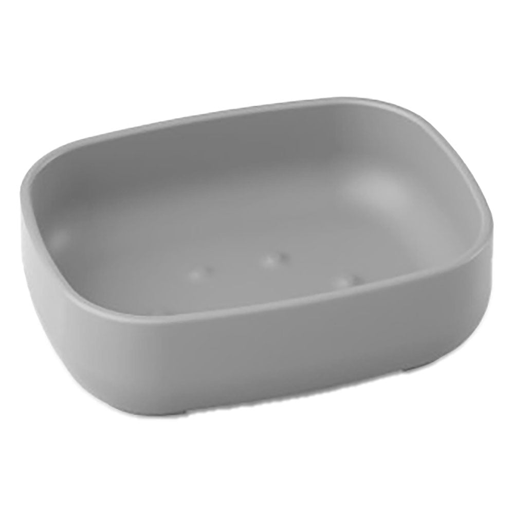 Porta sapone POD da appoggio in resina termoplastica grigio