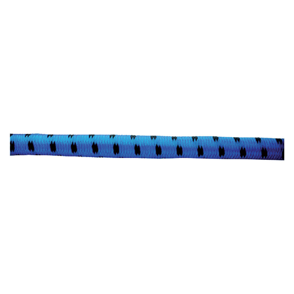 Molla elastica legabagagli 200 m ø 8 mm blu con anima in gomma e rivestimento anti-UV. Ideale per fissaggio sicuro in nautica, veicoli e fai-da-te. Acquista ora! Immagine principale del prodotto