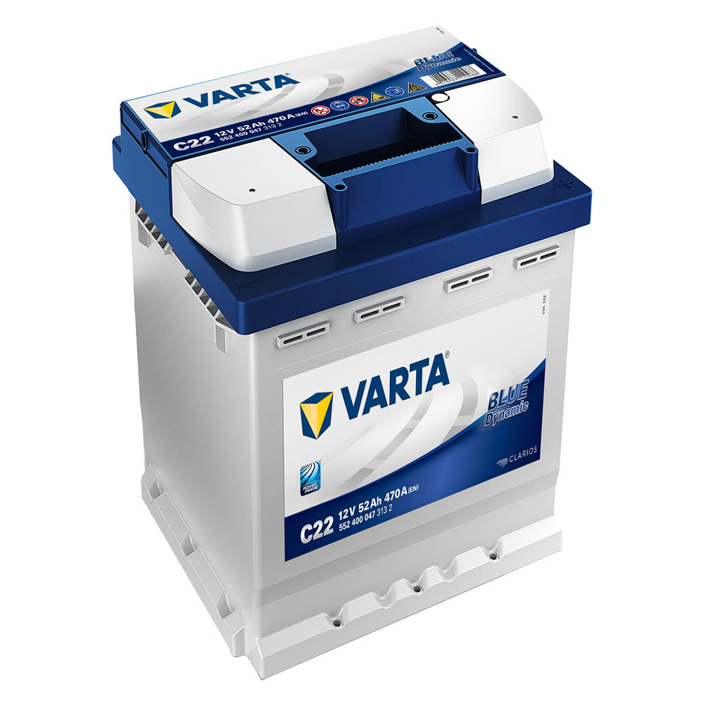 Batteria per auto VARTA Blue Dynamic C22 52Ah 12V Immagine principale del prodotto