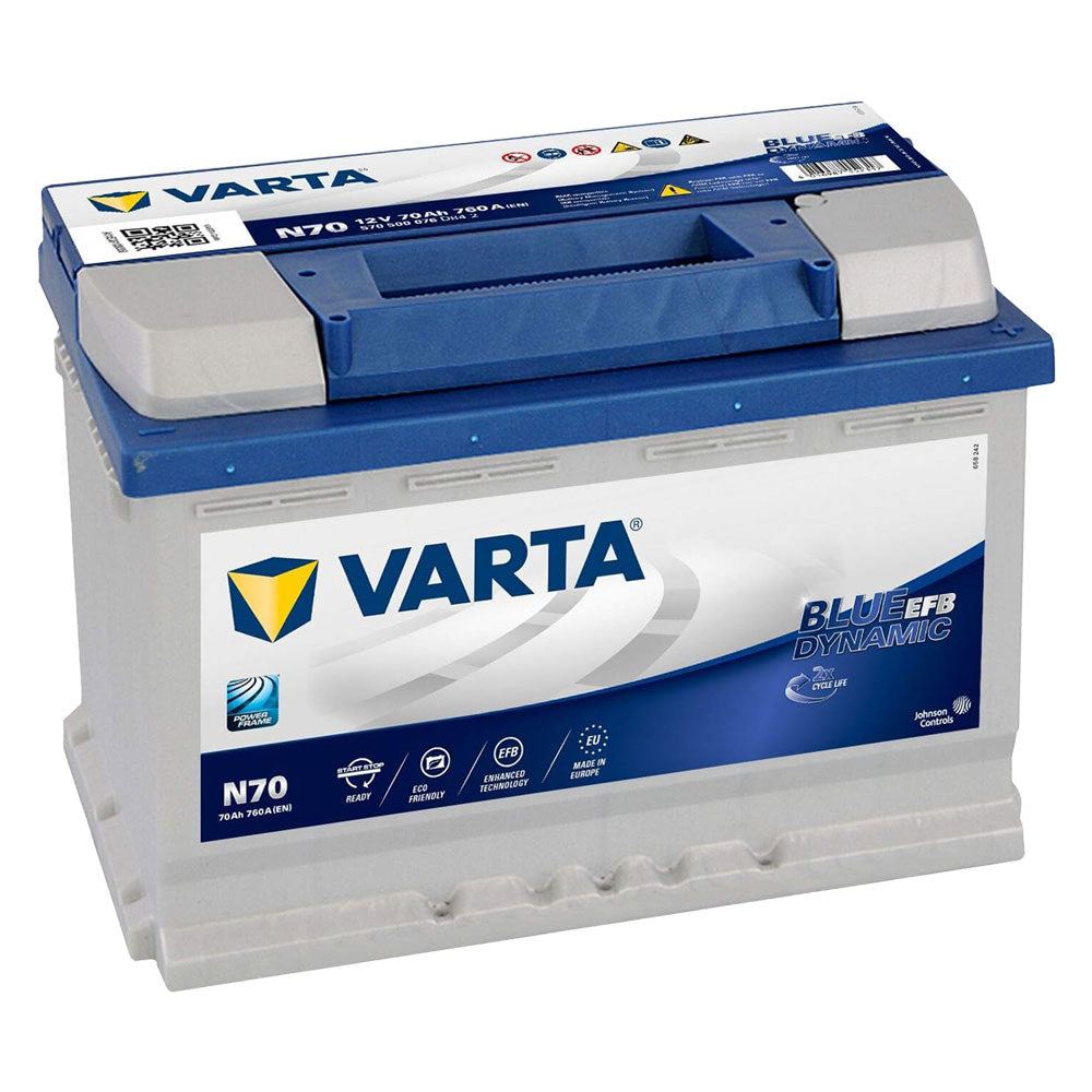 Batteria per auto VARTA Blue Dynamic EFB N70 70Ah 12V