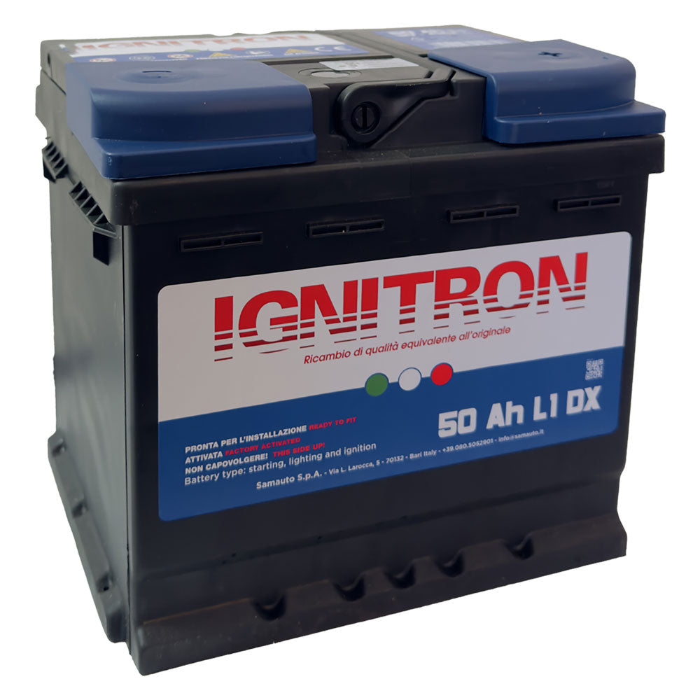 Batteria per auto Ignitron Traditional 12V 50Ah