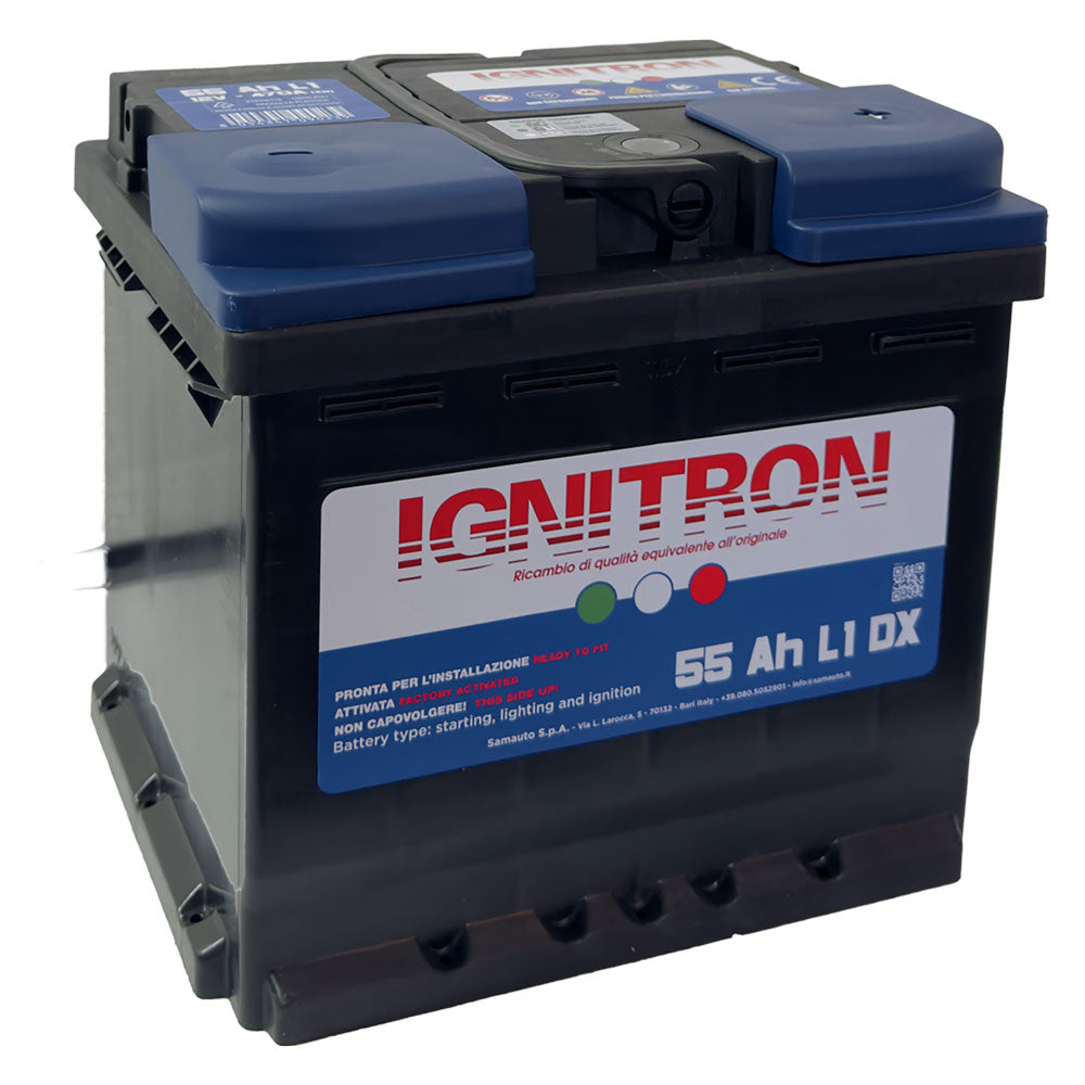 Batteria per auto IGNITRON Traditional 12V 55Ah