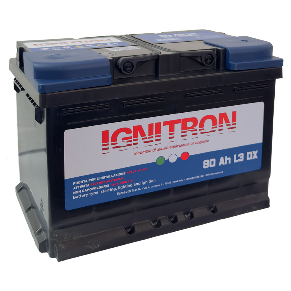 Batteria per auto Ignitron Traditional 12V 80Ah Immagine principale del prodotto