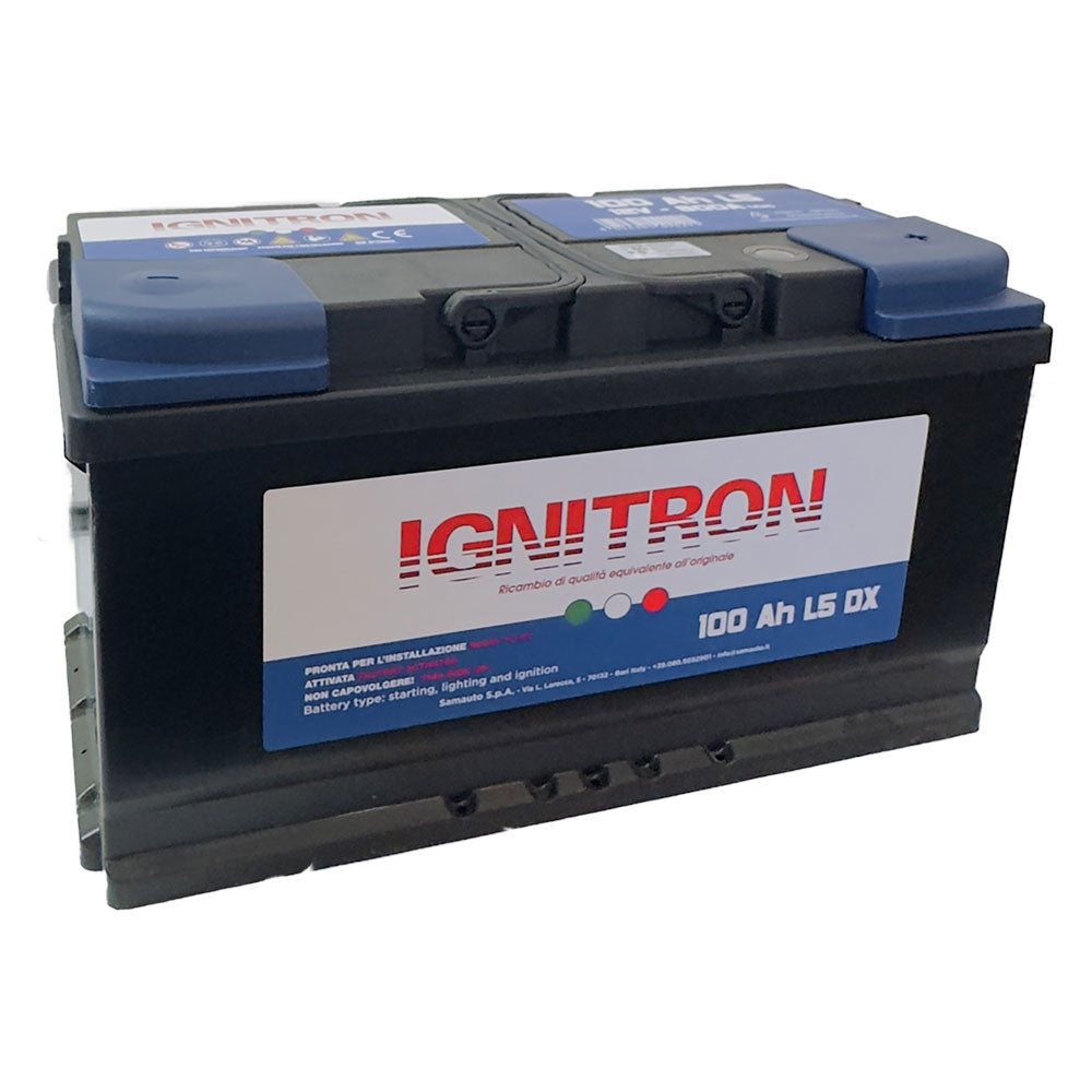 Batteria per auto Ignitron Traditional 100Ah 12V