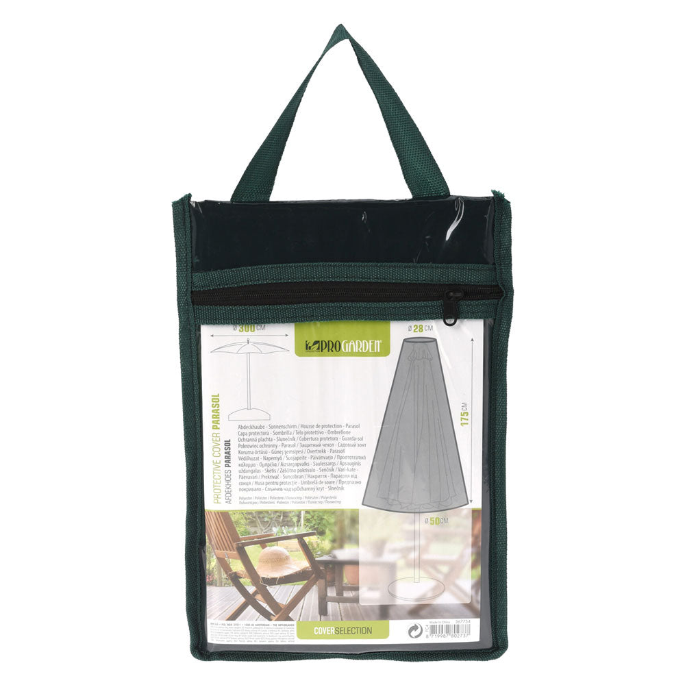 Custodia protettiva conica per ombrelloni fino a 3 metri in poliestere anti-UV 25/50 x h.175 cm Immagine principale del prodotto