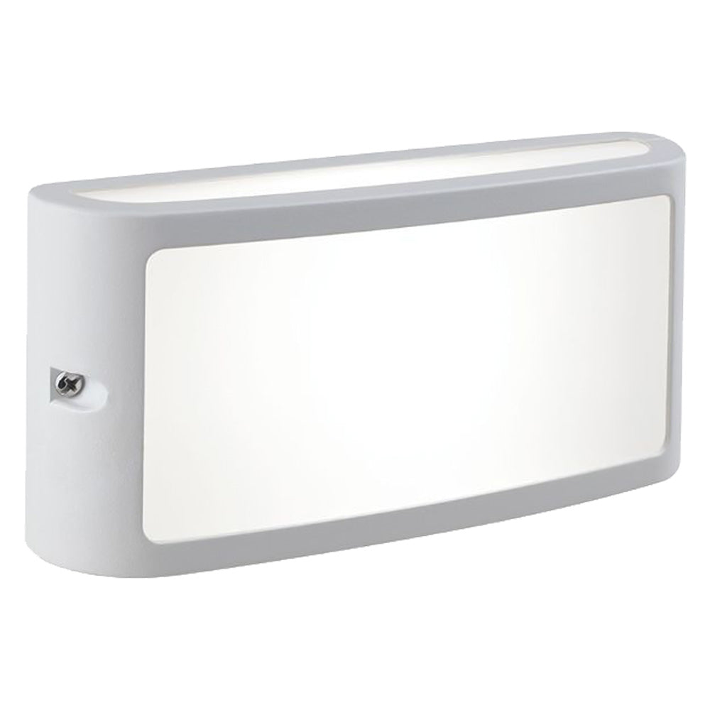 Applique LED Screen bianco da esterno 10W 700 lumen con protezione IP54 Immagine principale del prodotto