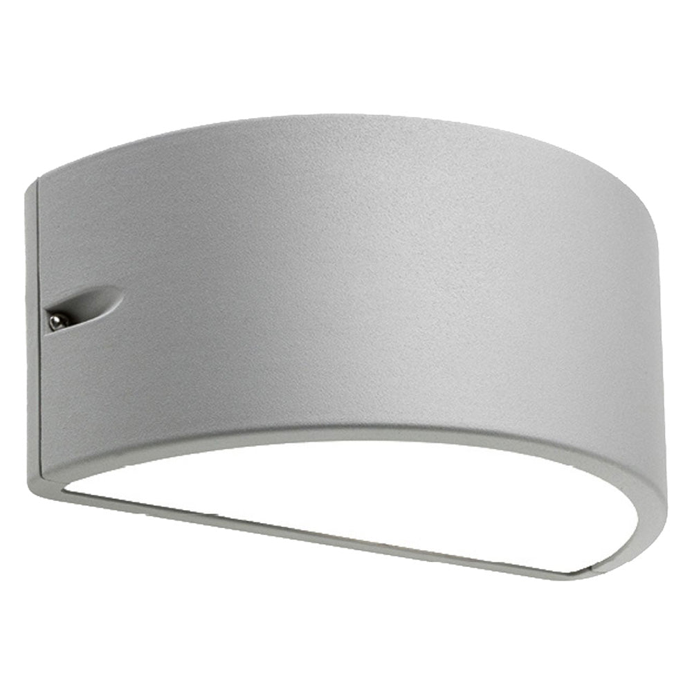 Applique da esterno Umbe in alluminio 60W 25x12x13 cm IP54