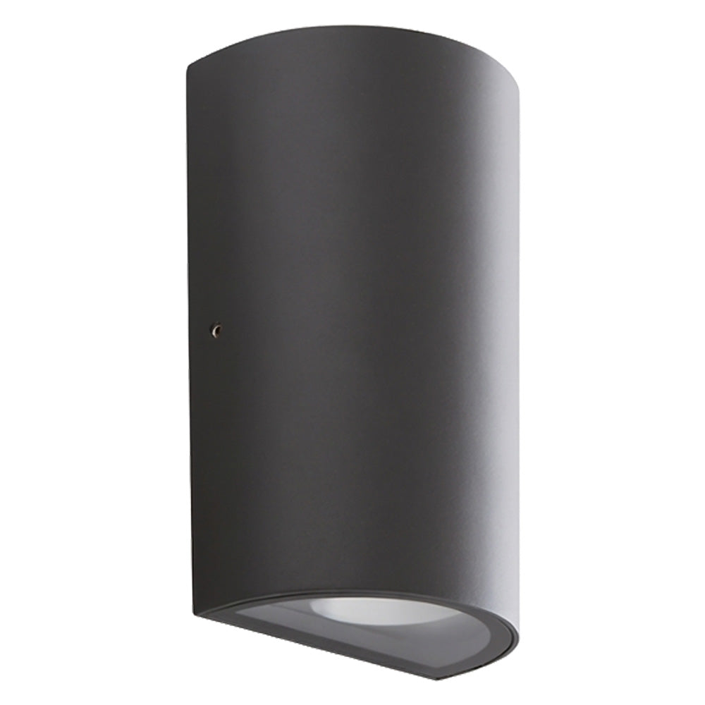 Applique a doppio LED Trump grigio da 12W e 700 lumen per esterni