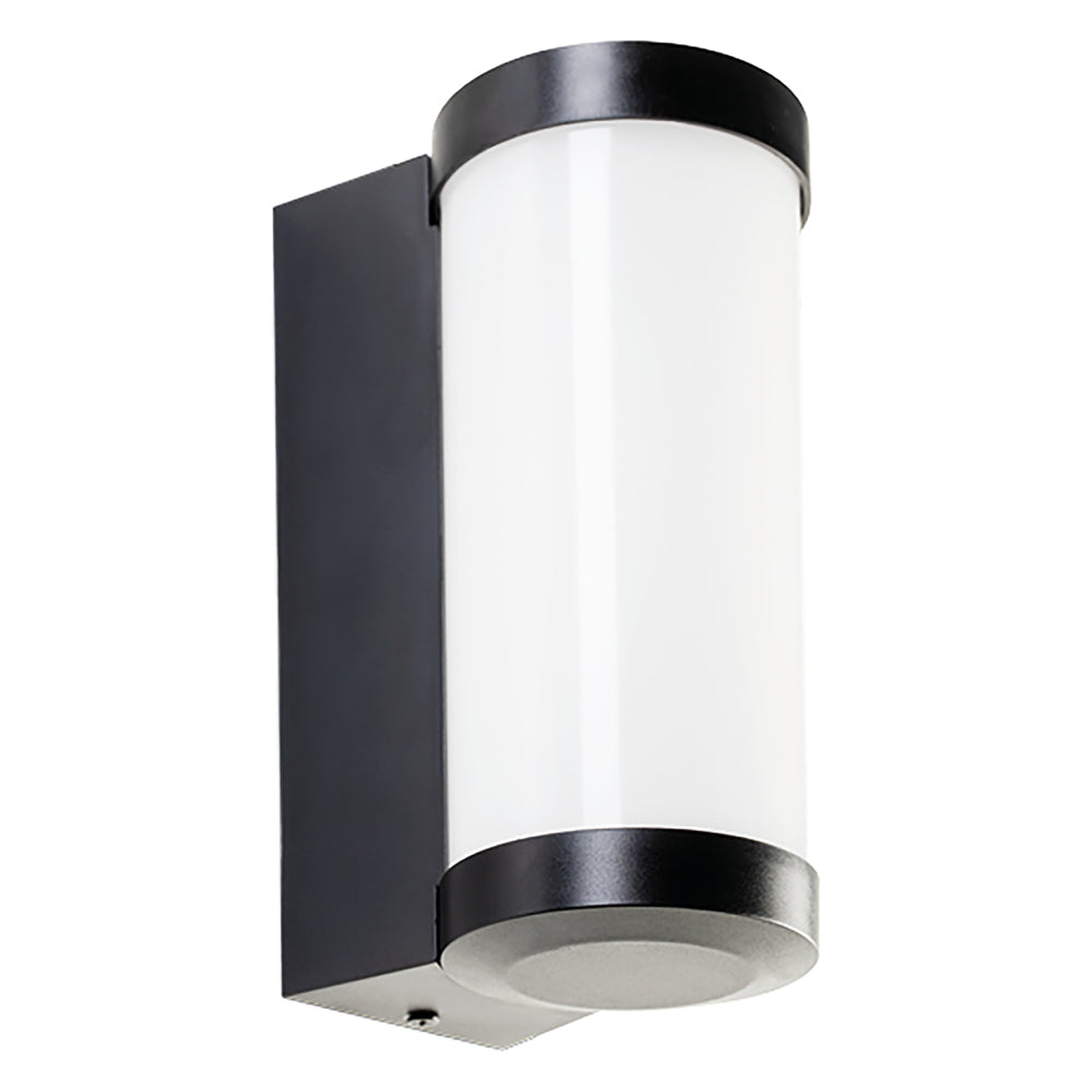 Applique LED da esterno Rollo 3+3W 425 lumen 4000K nero Sovil