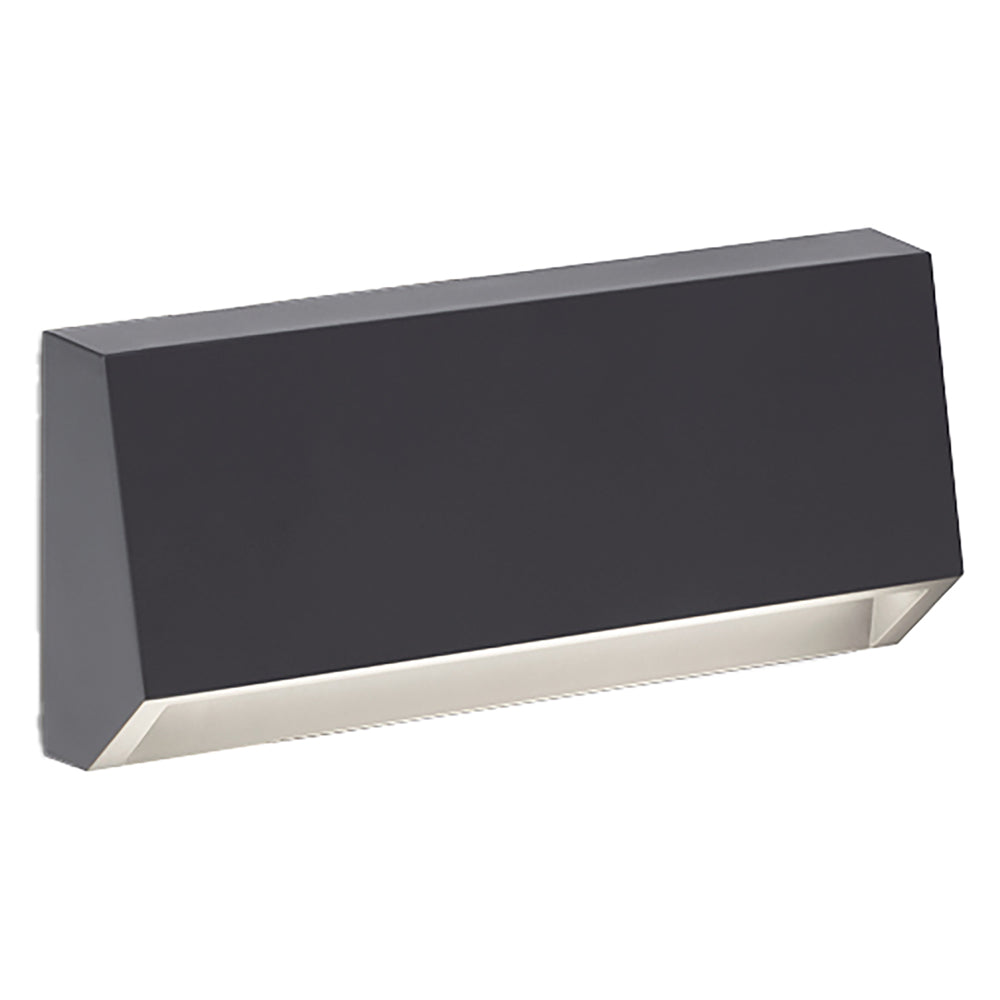 Segnapasso rettangolare Way LED 3W 4000K grafite Sovil per installazione a parete senza scasso Immagine principale del prodotto