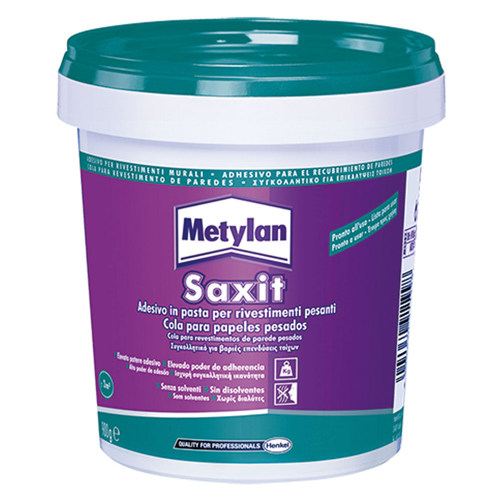 Metylan Saxit adesivo acrilico per piastrelle e rivestimenti da 900 g Immagine principale del prodotto