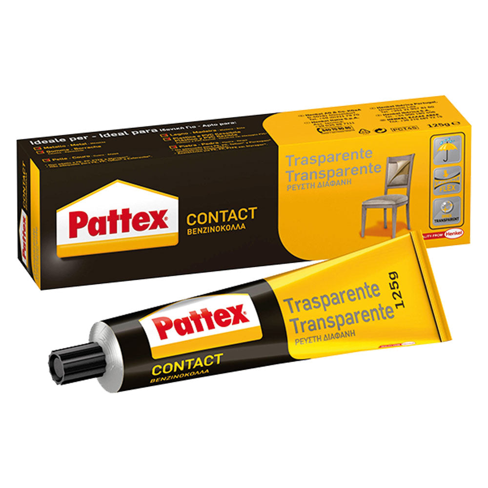 Pattex adesivo a contatto universale trasparente da 125 g Immagine principale del prodotto