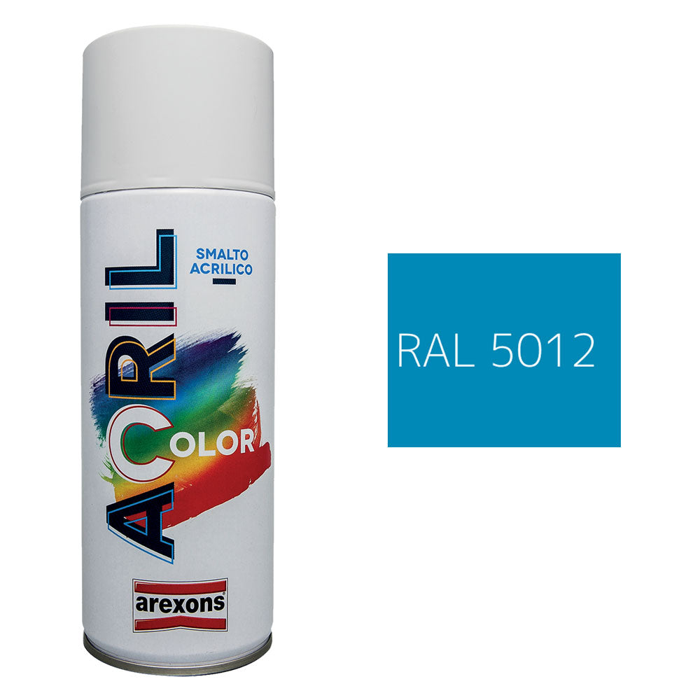 Smalto spray acrilico Arexons RAL 5012 blu chiaro 400 ml Immagine principale del prodotto