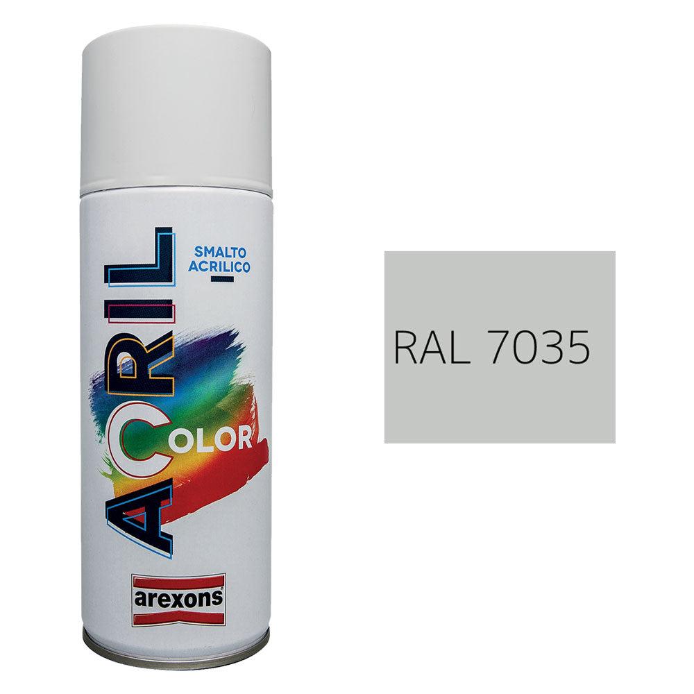 Smalto spray acrilico Arexons grigio chiaro RAL 7035 400 ml Immagine principale del prodotto