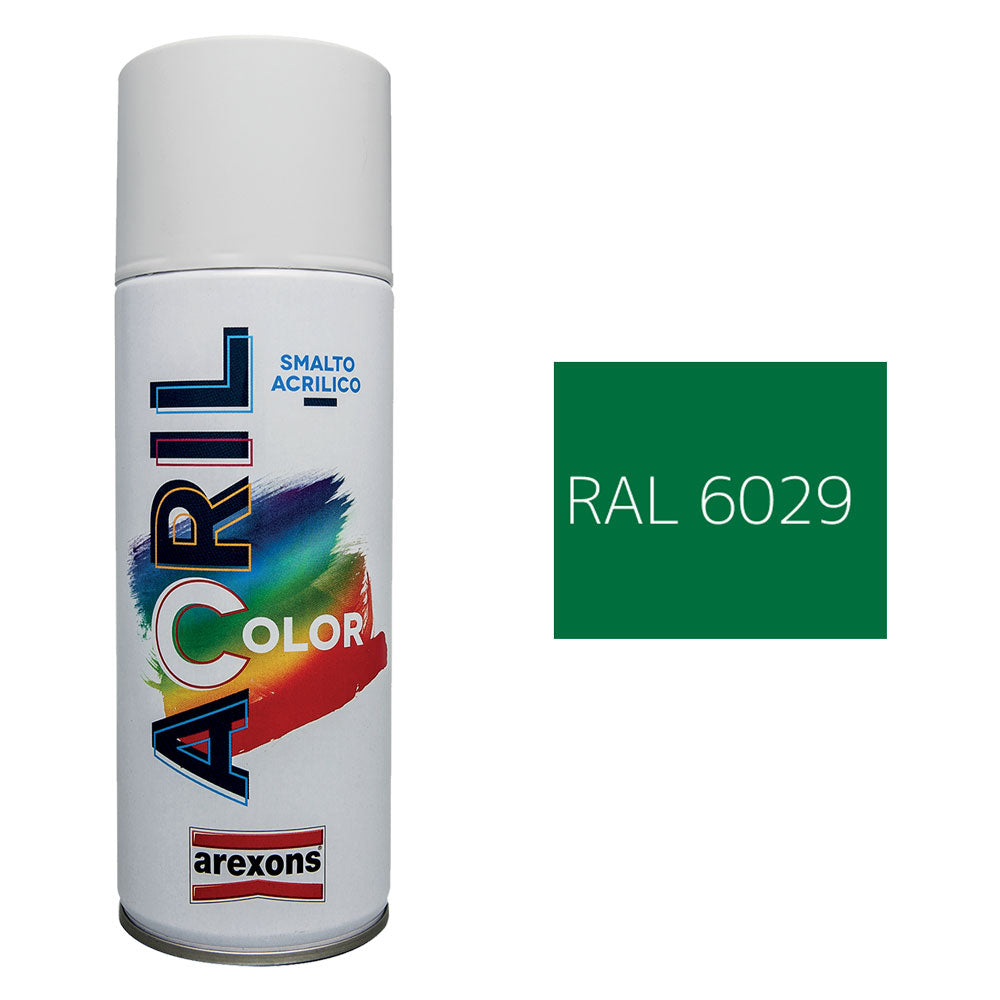 Arexons Smalto Spray Acrilico Verde Menta RAL 6029 400 ml Immagine principale del prodotto