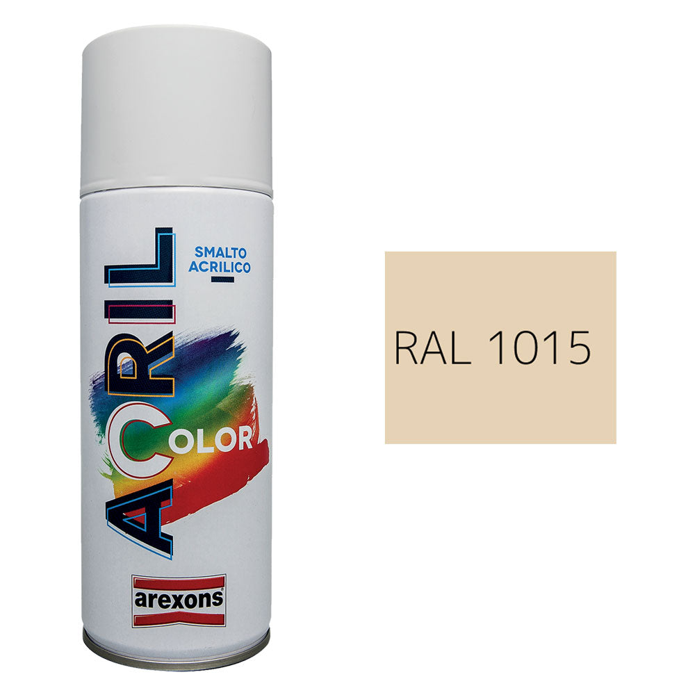 Smalto spray acrilico Arexons avorio chiaro RAL 1015 400 ml