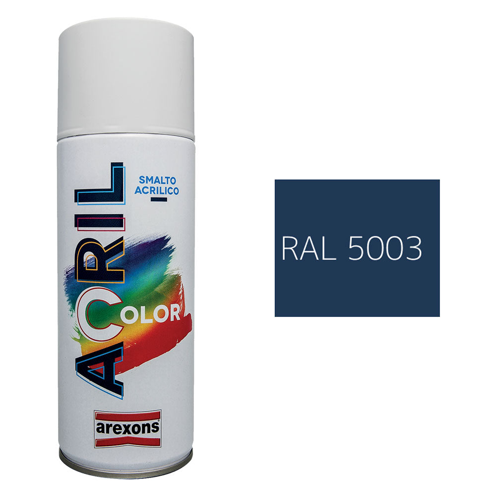 Smalto spray acrilico Arexons Blu Zaffiro RAL 5003 400 ml Immagine principale del prodotto