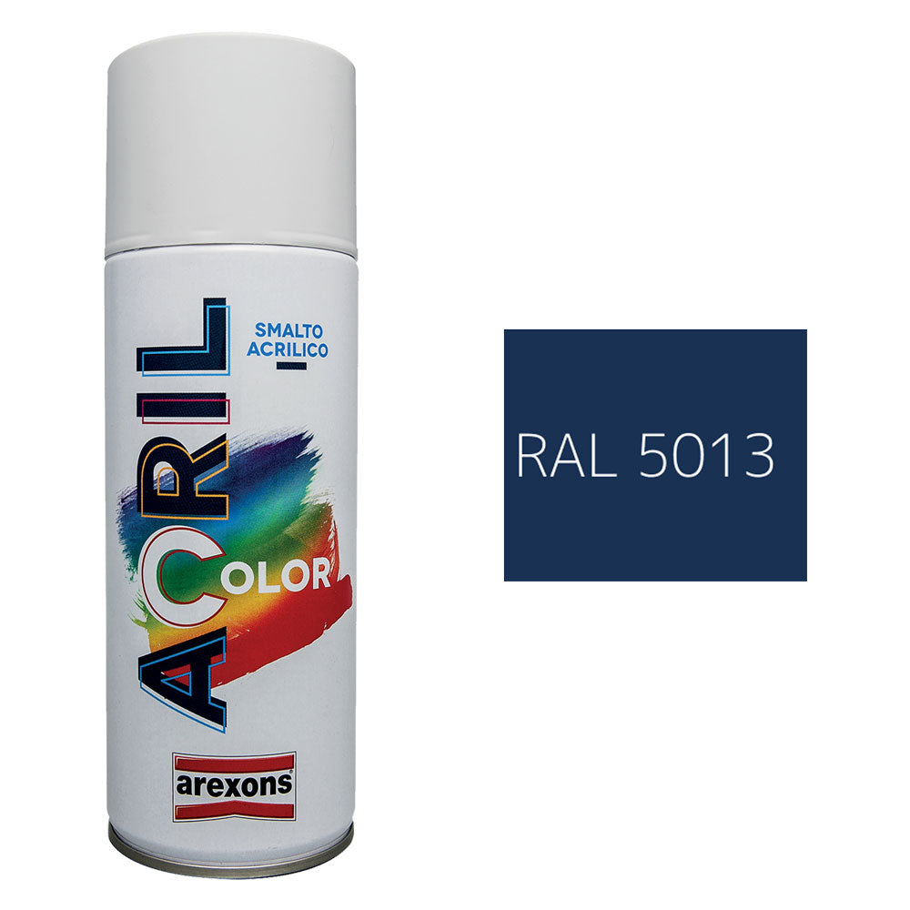 Arexons Smalto Spray Acrilico Blu Cobalto RAL 5013 400 ml