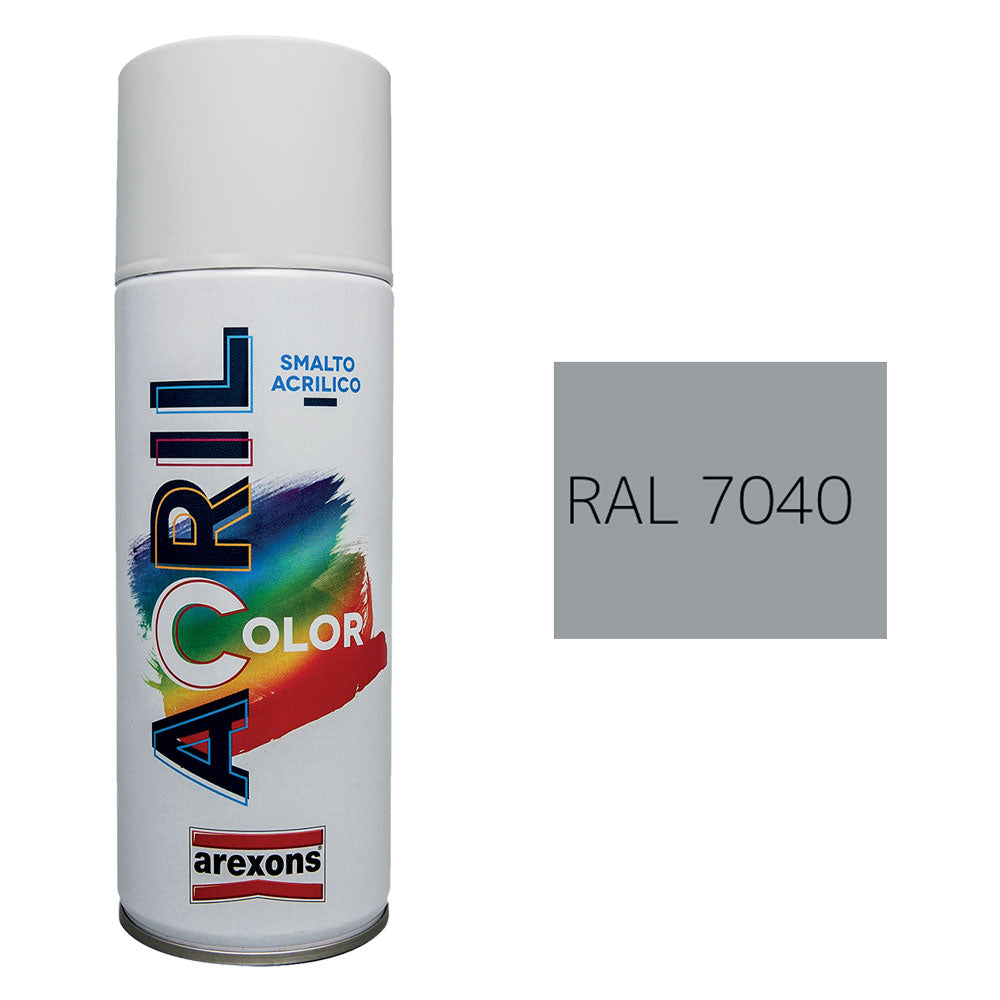 Smalto spray acrilico Arexons Grigio Finestra RAL 7040 400 ml Immagine principale del prodotto