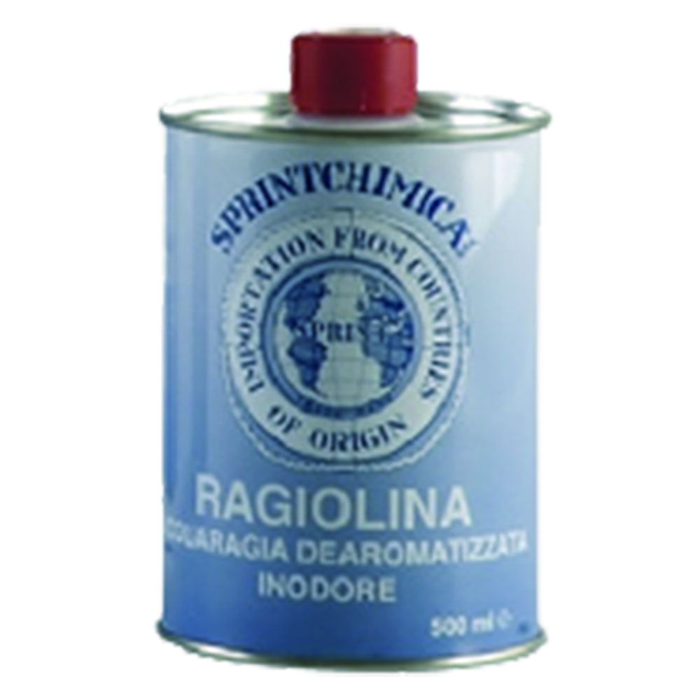 Flacone di acquaragia inodore Sprintchimica da 0,5 litri per diluizione smalti e vernici Immagine principale del prodotto