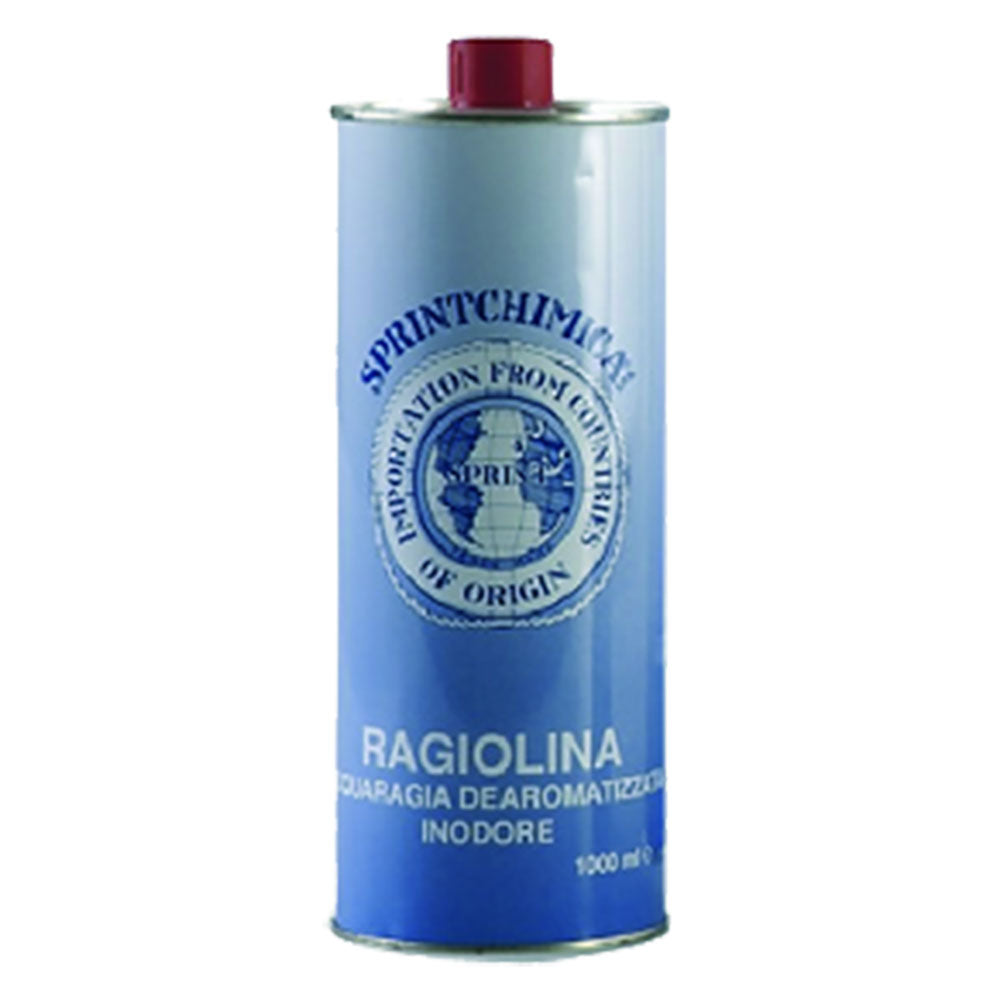 Flacone di acquaragia inodore Sprintchimica da 1 litro per diluizione smalti e pulizia pennelli Immagine principale del prodotto