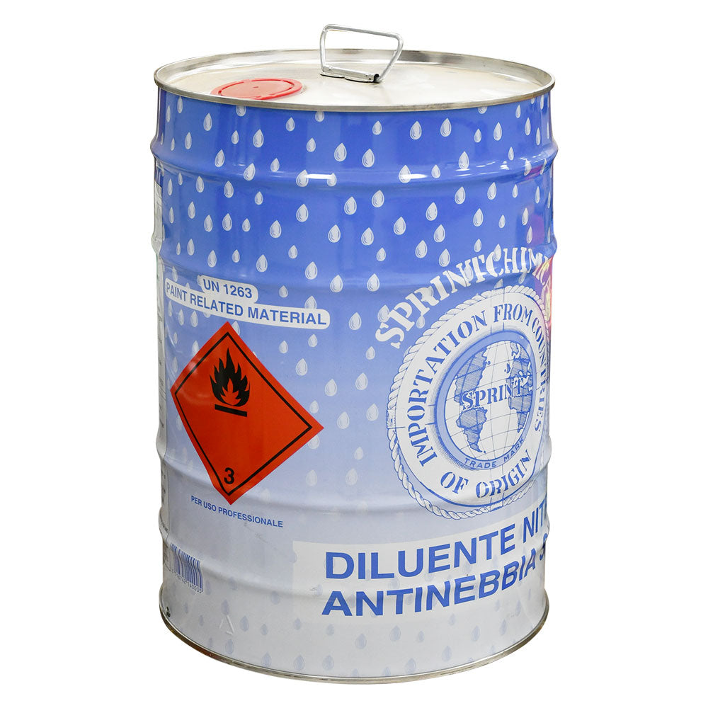 Diluente Nitro Antinebbia Sprintchimica da 20 litri per uso professionale Immagine principale del prodotto