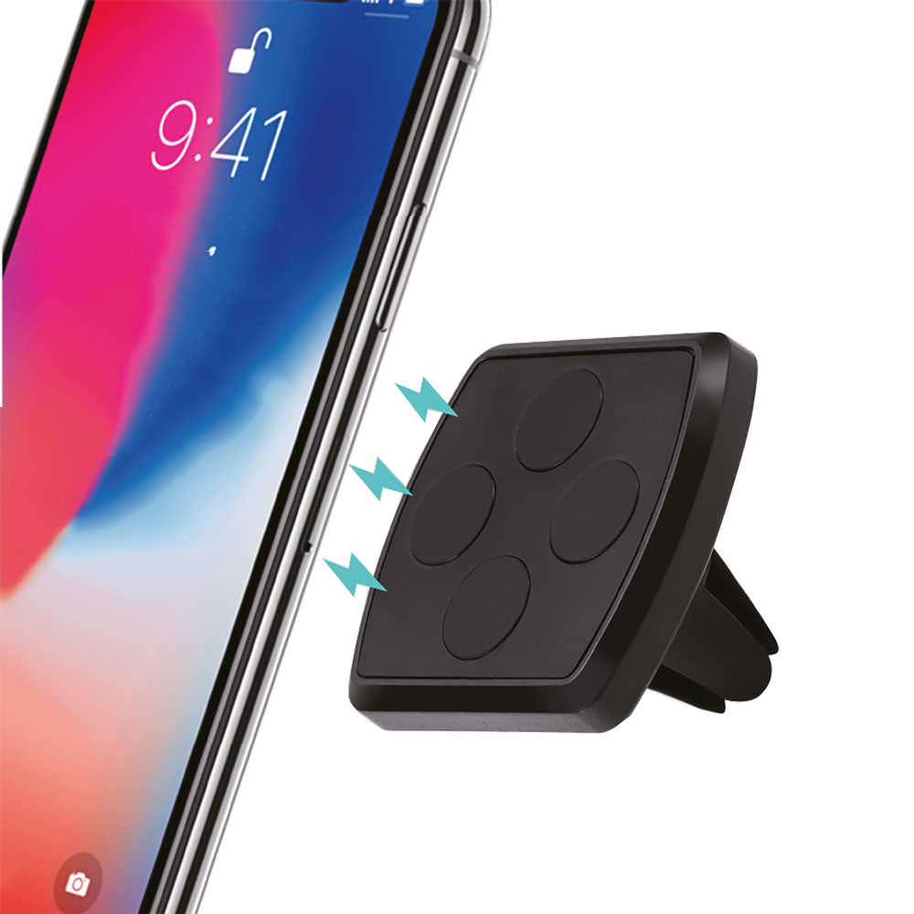 Supporto magnetico per smartphone da auto LOSTECH. Aggancio sicuro alle bocchette d'aria, presa ultra-forte e antiscivolo per schermi 4,7-6,5". Acquista ora! Immagine principale del prodotto