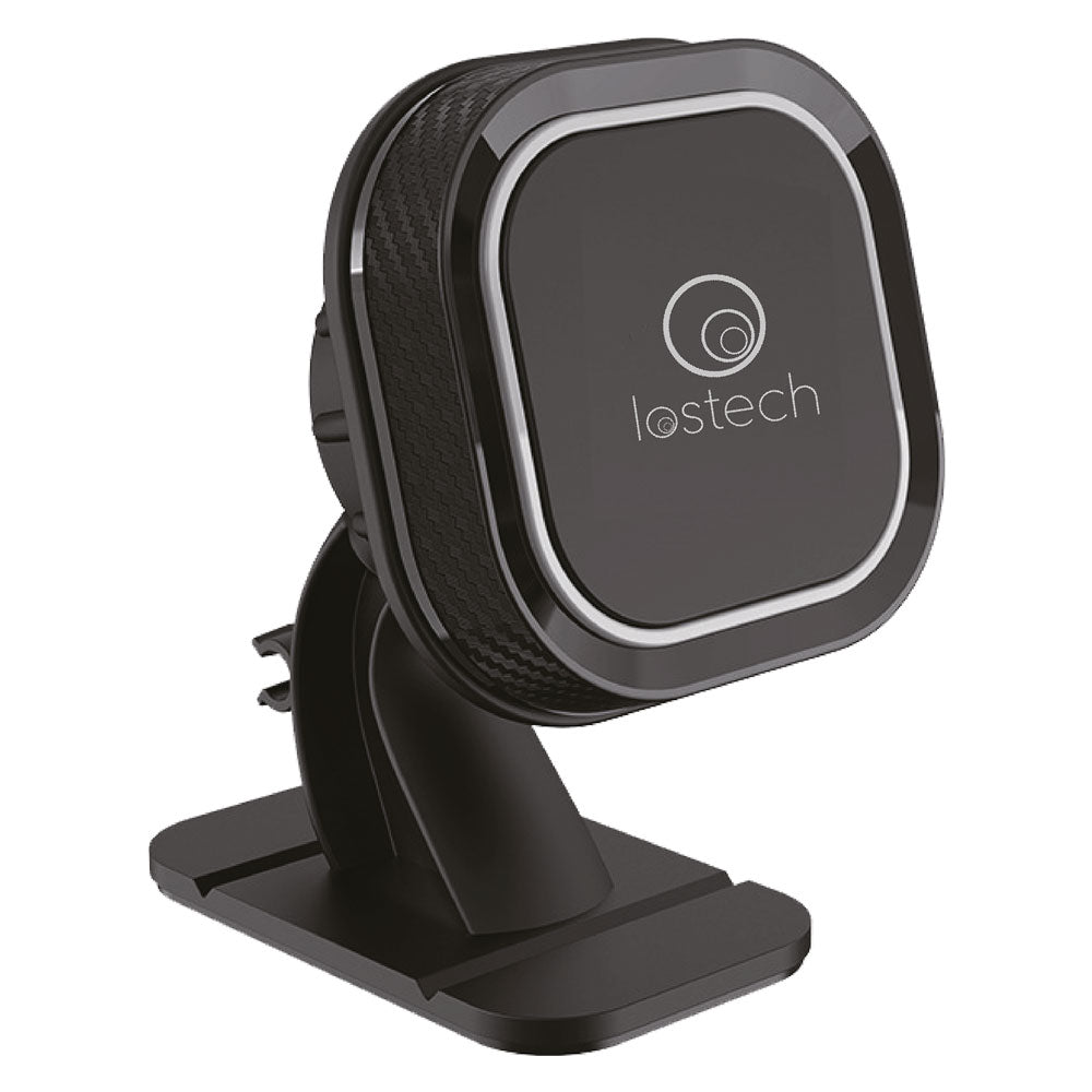 Supporto smartphone per auto magnetico LOSTECH con base adesiva, rotazione a 360° e sistema anti-vibrazione. Massima stabilità alla guida. Acquista ora! Immagine principale del prodotto