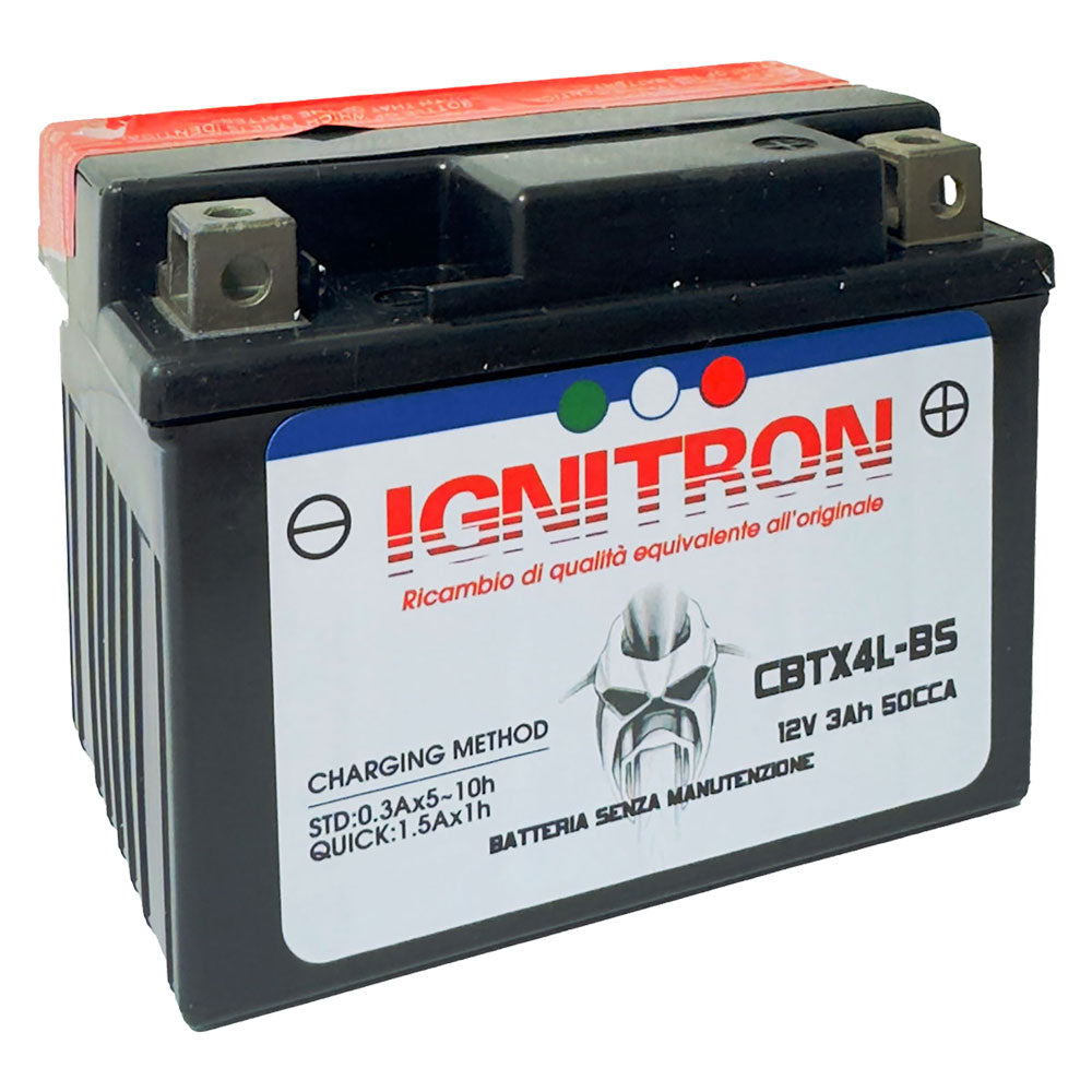 Batteria per moto Ignitron AGM 12V 8Ah