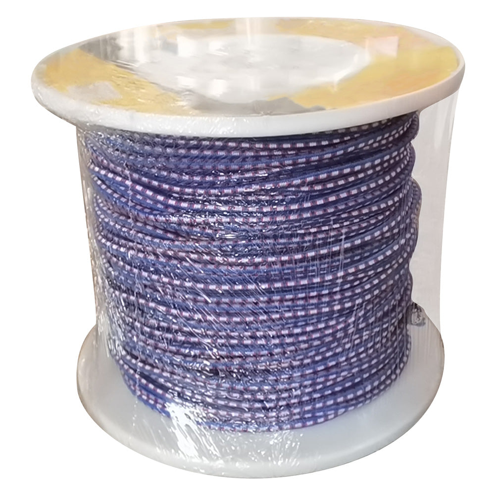 Molla elastica legabagagli in bobina da 8 mm x 200 m blu UNIKO. Massima resistenza, anima in gomma e cavo tagliabile su misura. Acquista ora online! Immagine principale del prodotto