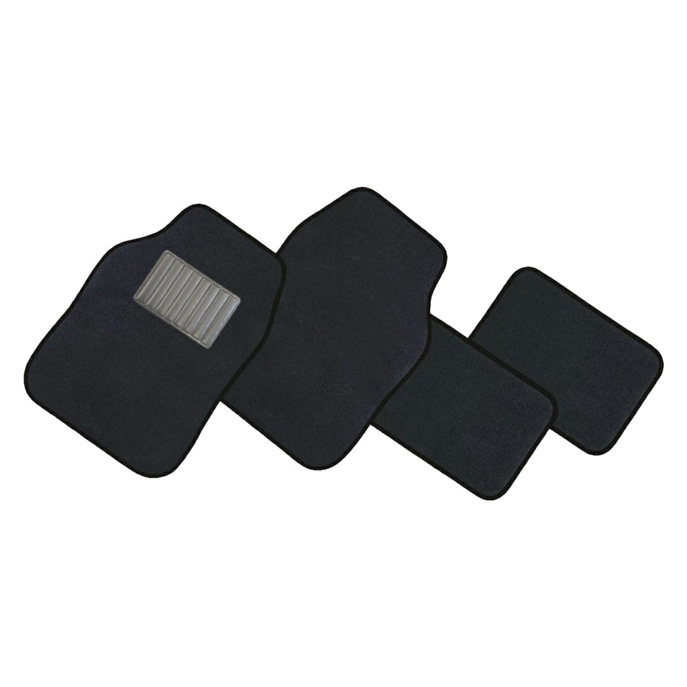 Rinnova l'abitacolo con i tappeti auto universali Eco Speed in moquette. Set da 4 pezzi, ultra-resistenti, inodori e con battitacco integrato. Scopri di più! Immagine principale del prodotto
