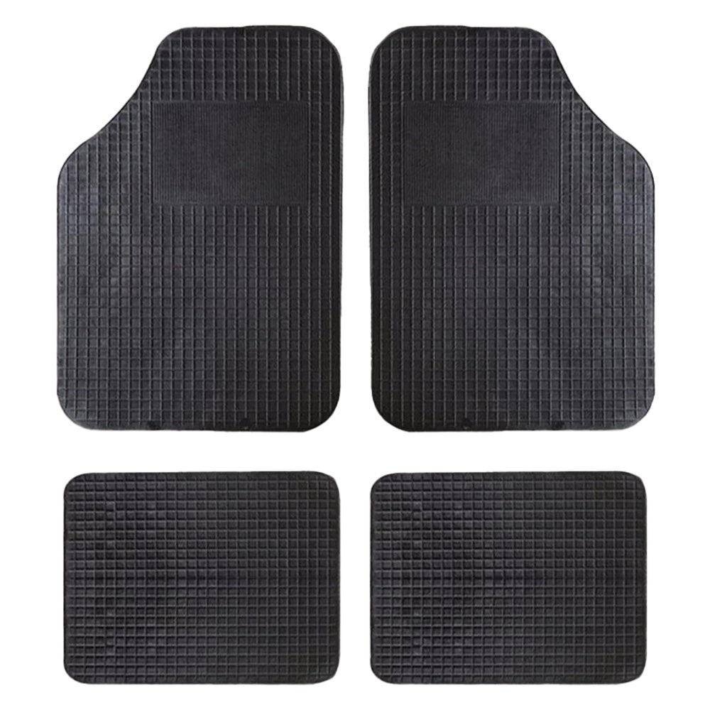 Proteggi gli interni della tua auto con il set da 4 tappeti universali Condor in PVC. Sagomabili, antiscivolo, impermeabili e inodori. Acquista ora!
