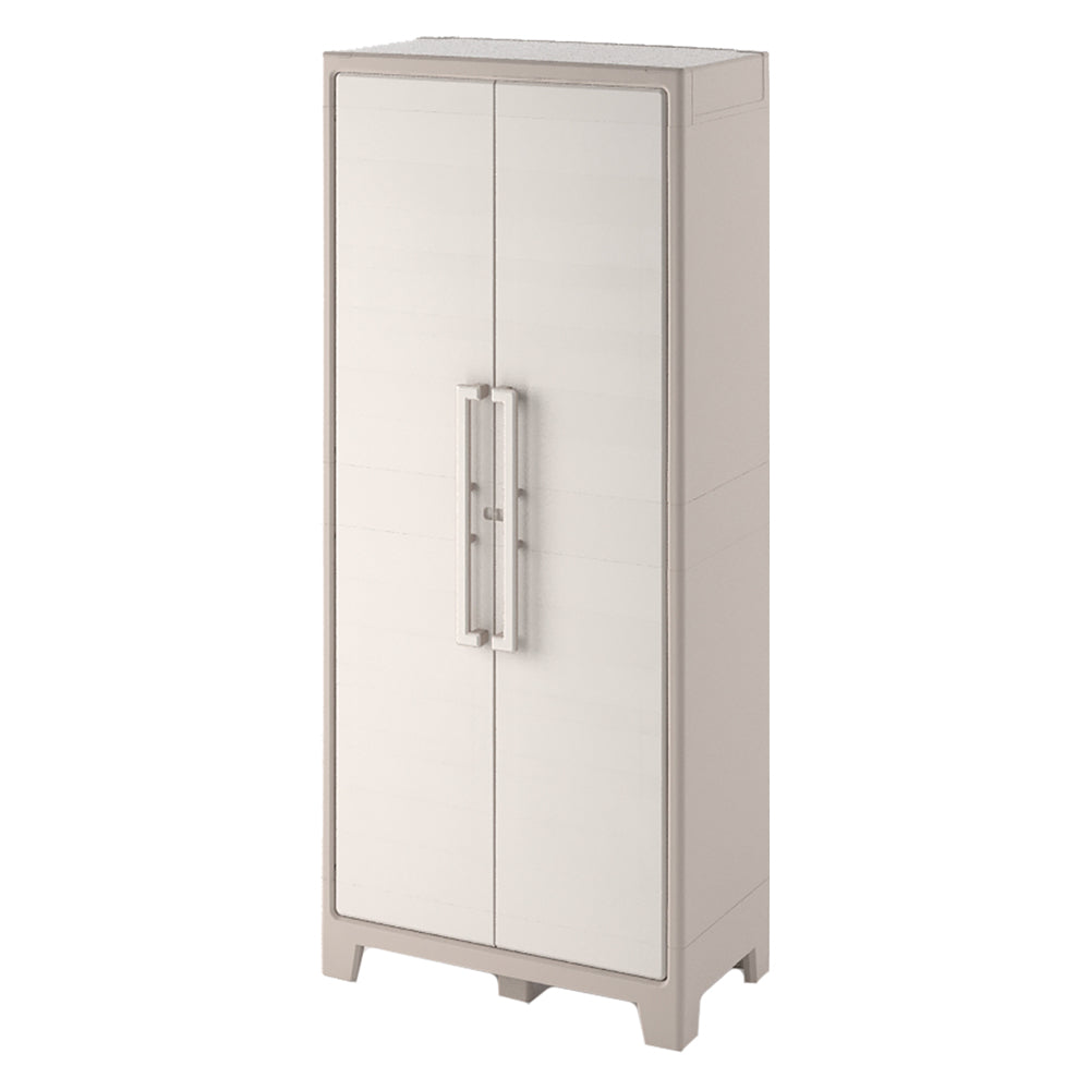 Armadio alto Keter Gulliver 2 ante in plastica per interno ed esterno IP43 44x80x182 cm