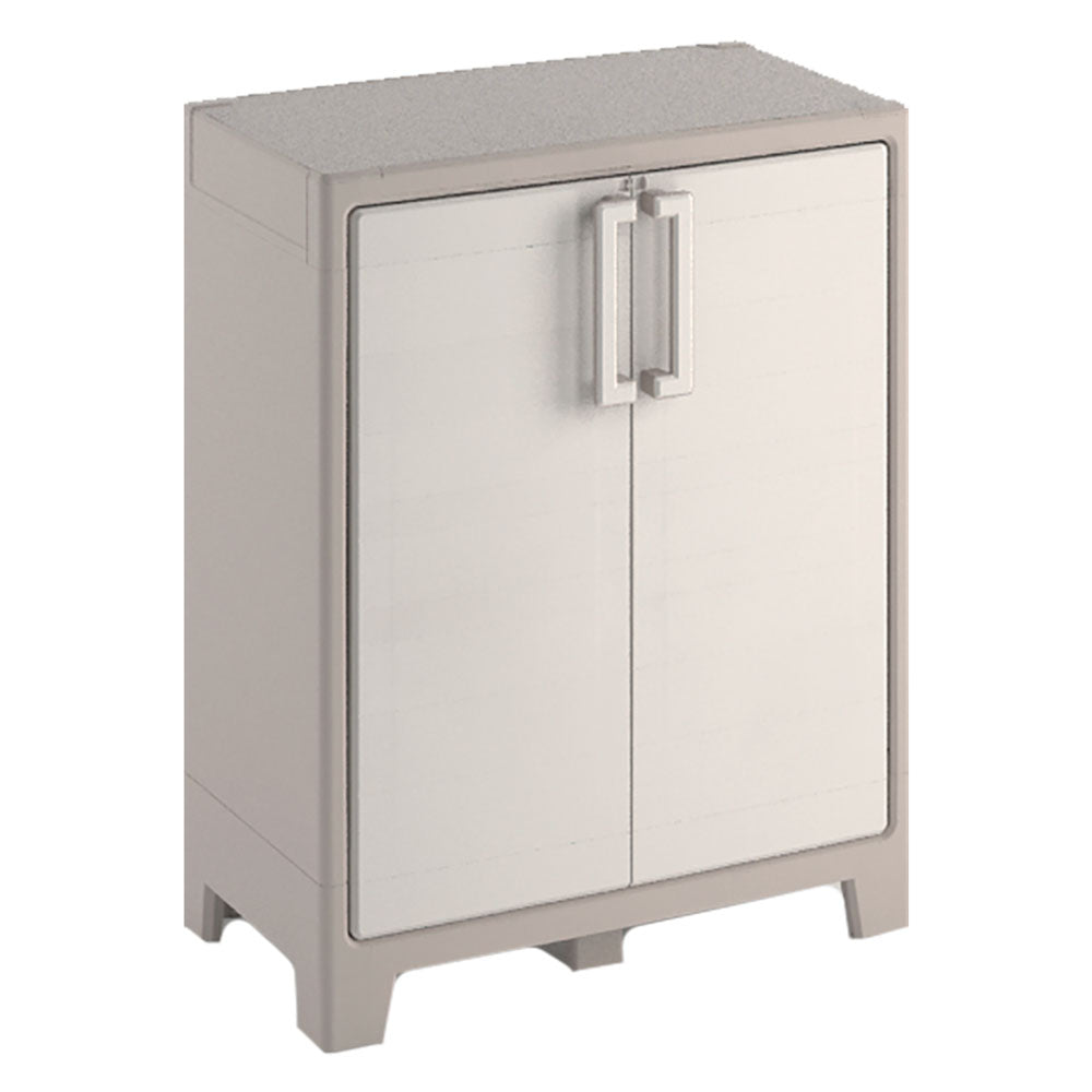Armadio basso Keter Gulliver 2 ante 80x44x100 cm impermeabile IP43 con ripiani regolabili Immagine principale del prodotto