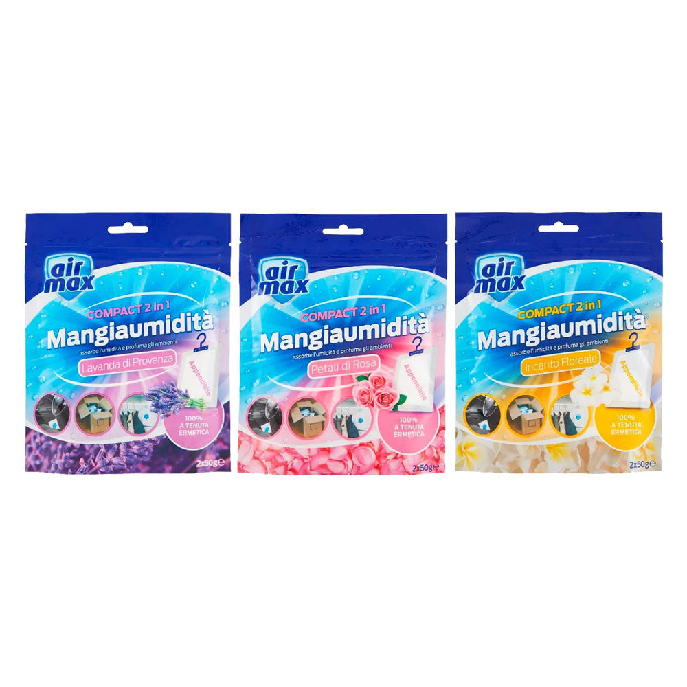 Airmax Assorbiumidità Compact in Busta Appendibile 2x50 g Immagine principale del prodotto