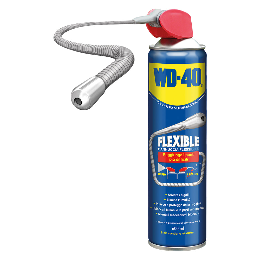 WD-40 Sbloccante Spray multifunzione con cannuccia flessibile 600 ml