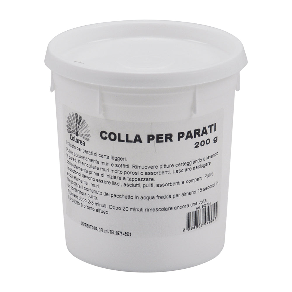 Colorea colla in polvere per parati di carta leggeri da 200 g Immagine principale del prodotto