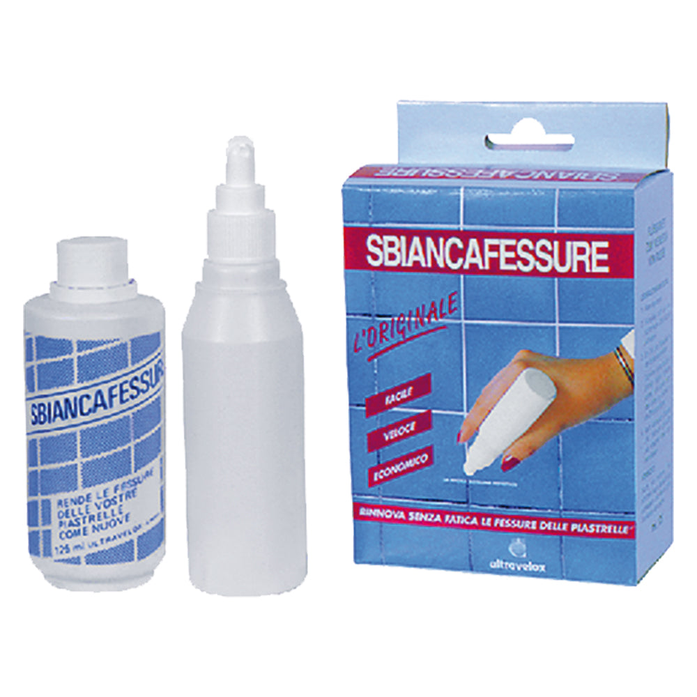 Flacone di sbiancafessure Ultravelox da 125 ml con applicatore a rotellina per piastrelle Immagine principale del prodotto