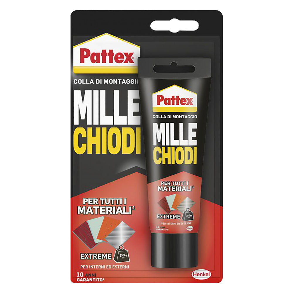 Pattex Adesivo Millechiodi Extreme Interni ed Esterni da 142 gr Immagine principale del prodotto