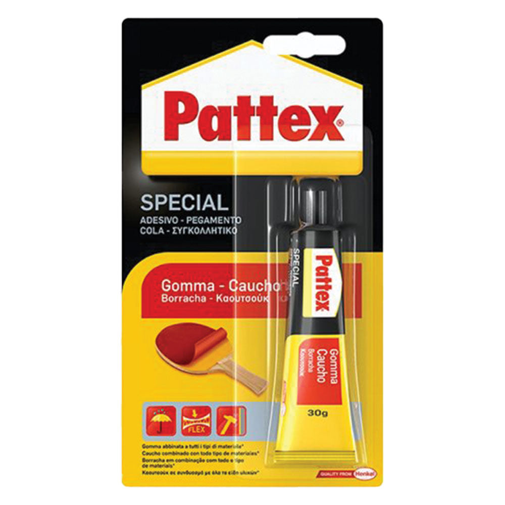 Pattex Adesivo a Contatto Special per Gomma e Tessuti - tubetto 30g Immagine principale del prodotto