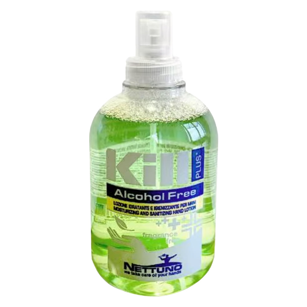 Flacone di igienizzante idratante per mani Nettuno Kill Plus da 300 ml senza alcol Immagine principale del prodotto