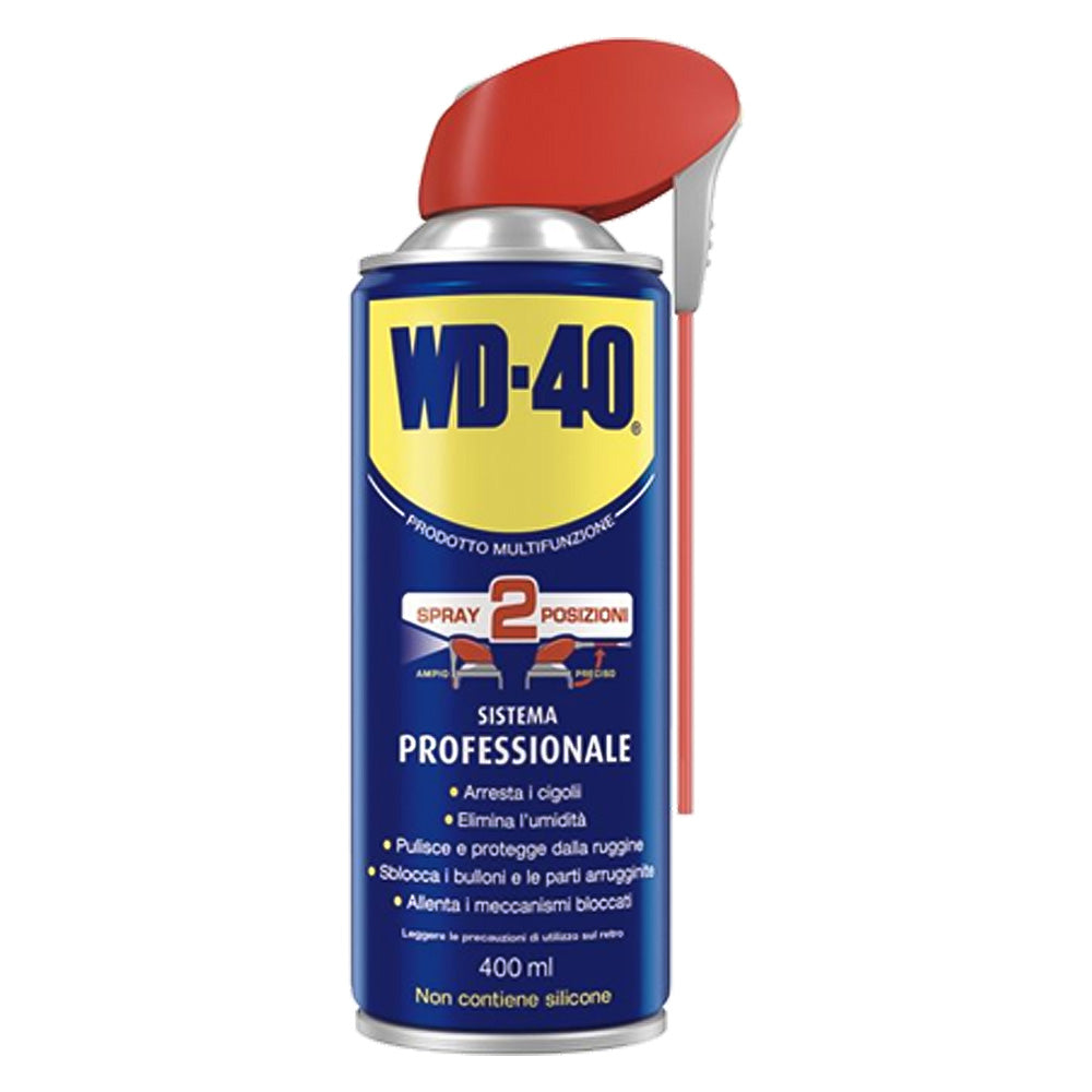 WD-40 spray multifunzione sbloccante e lubrificante doppia posizione 400 ml Immagine principale del prodotto