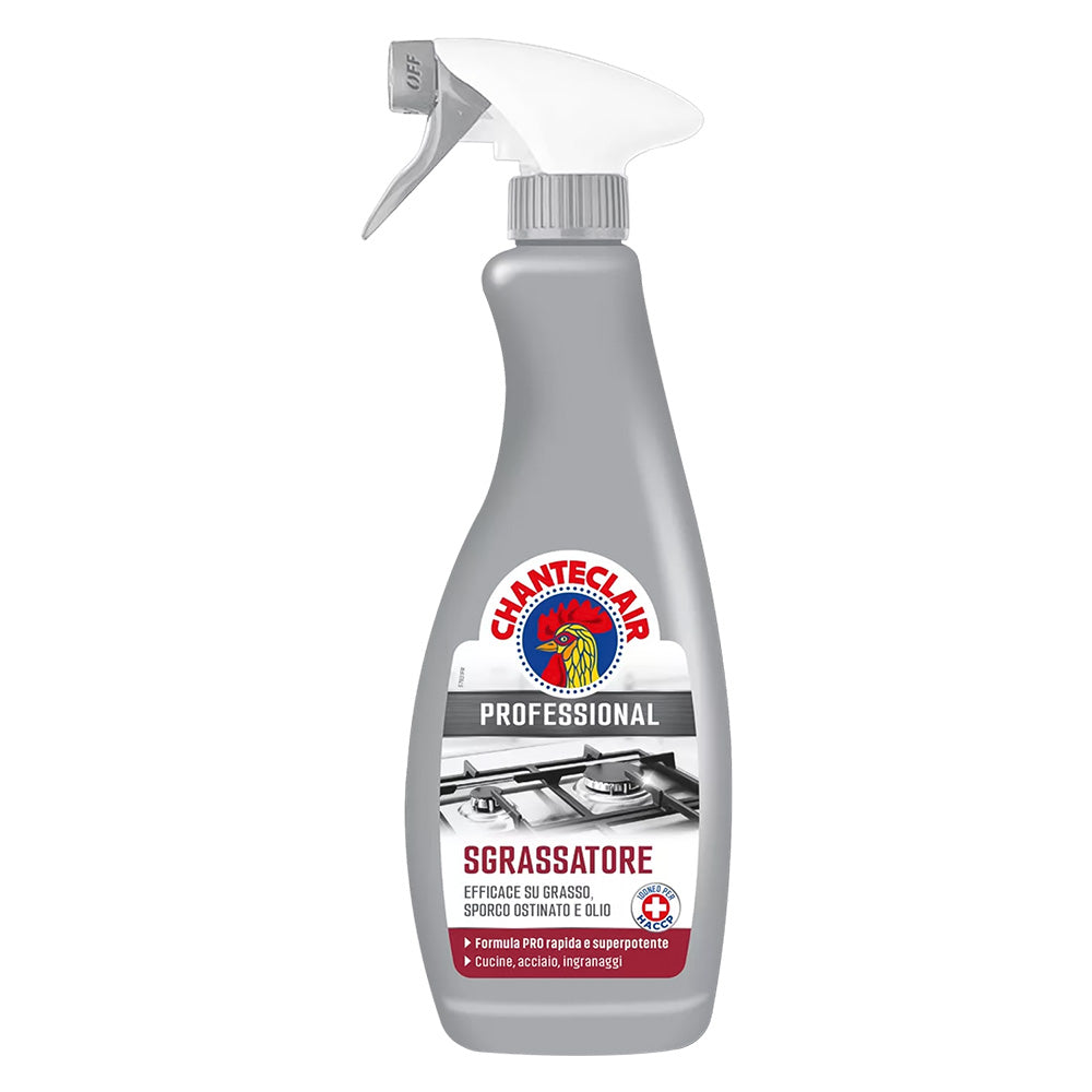 Flacone di sgrassatore spray Chanteclair Professional da 700 ml per pulizia e igiene delle superfici Immagine principale del prodotto