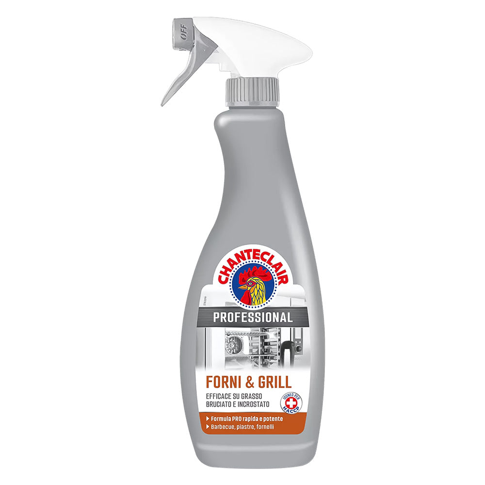 Flacone spray di Sgrassatore Chanteclair Professional Forni e Grill da 700 ml per la pulizia di forni e griglie Immagine principale del prodotto