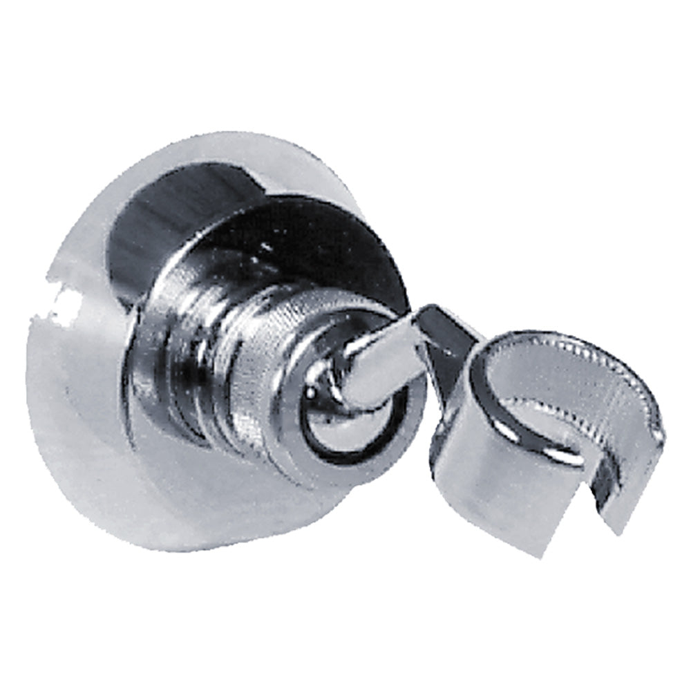 Supporto a muro snodabile per doccetta in ABS cromato