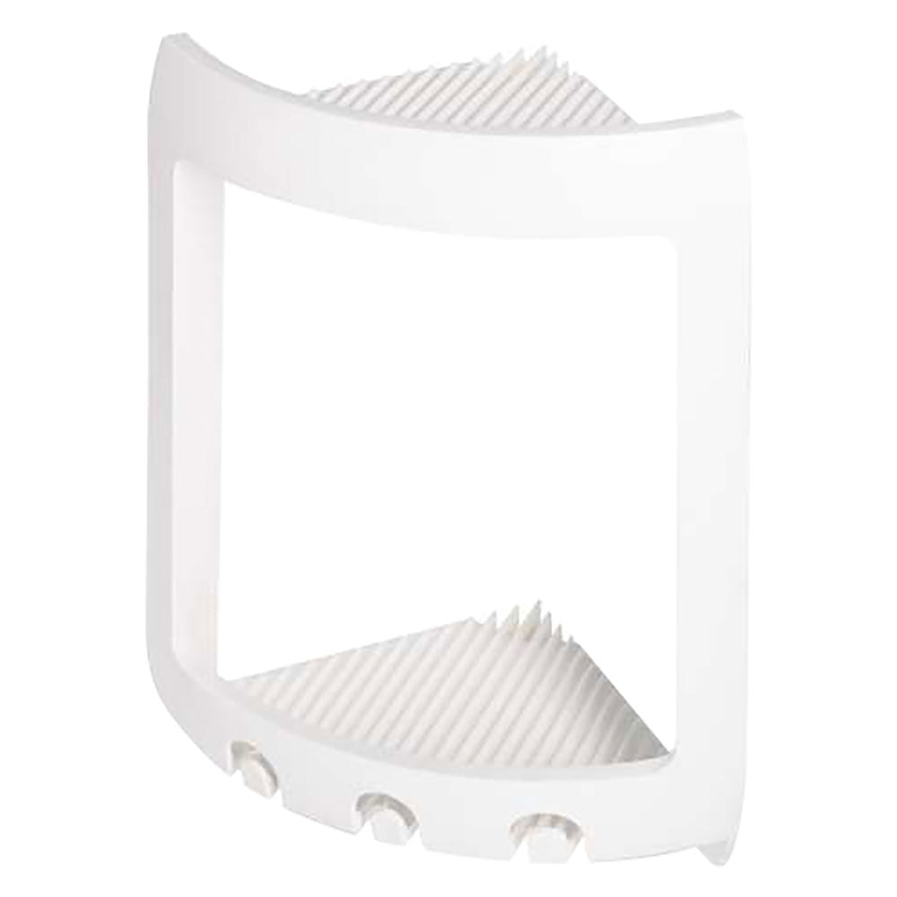 Angolare per doccia Oasi in resina bianco 19x19xh.37 cm con fissaggio a vite Immagine principale del prodotto