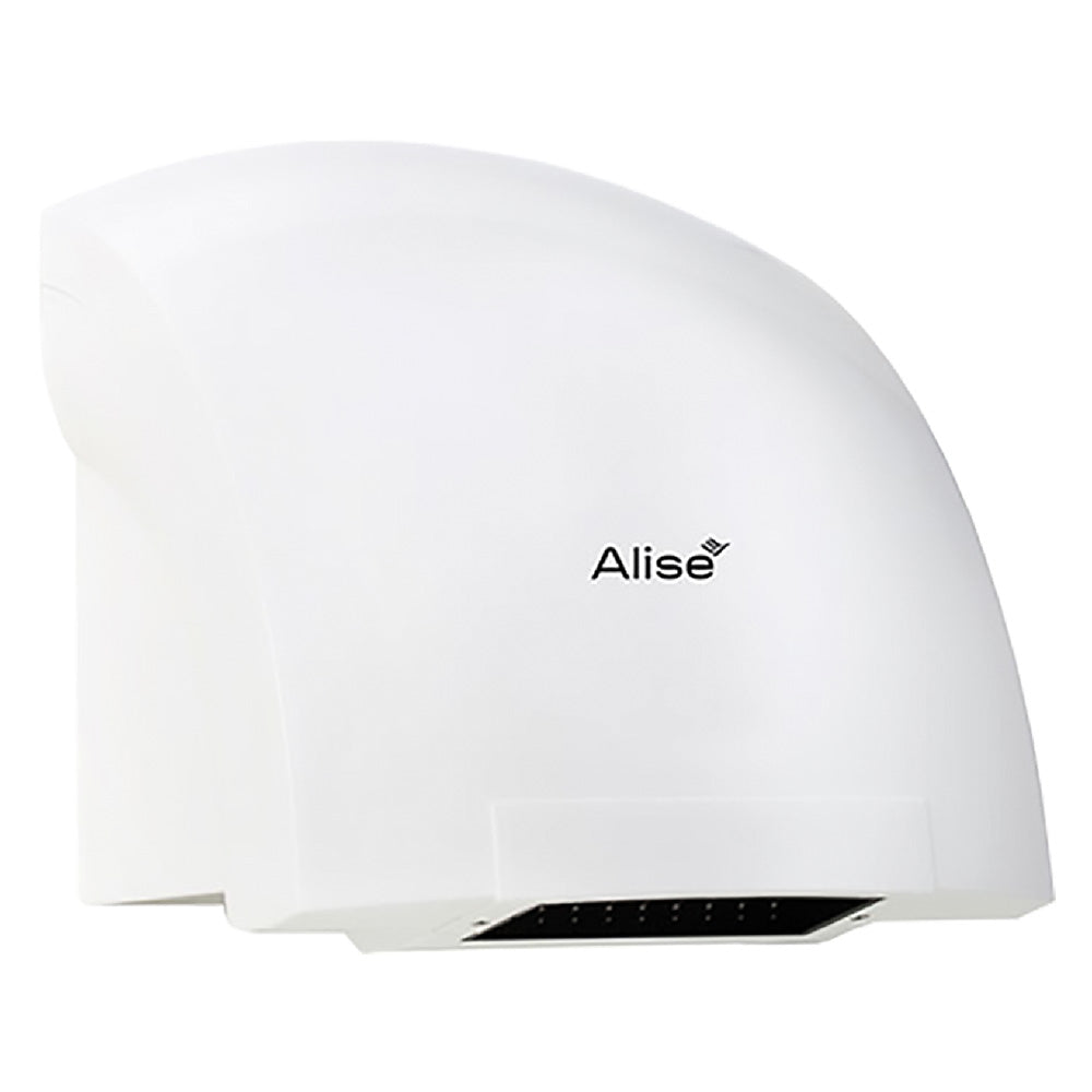 Asciugamani elettrico ALISE 1800W automatico ad aria calda in ABS bianco