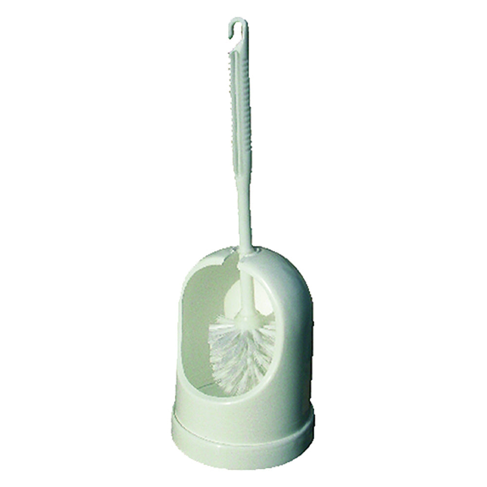 Portascopino WC Super Lusso in ABS antiurto bianco per bagno