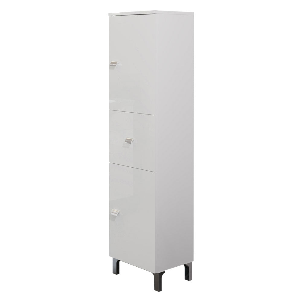 Colonna per bagno Smart laccato bianco 31,5x33,5xh148 cm